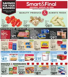 Preview of Smart & Final weekly ads valid from 19.08.2025