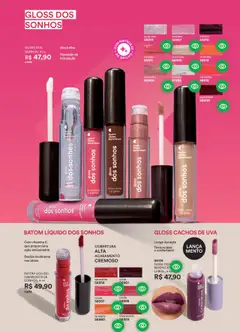 O Boticário Folheto - válido de 21.07.2025 | Página: 125 | Produtos: Batom, Gloss labial