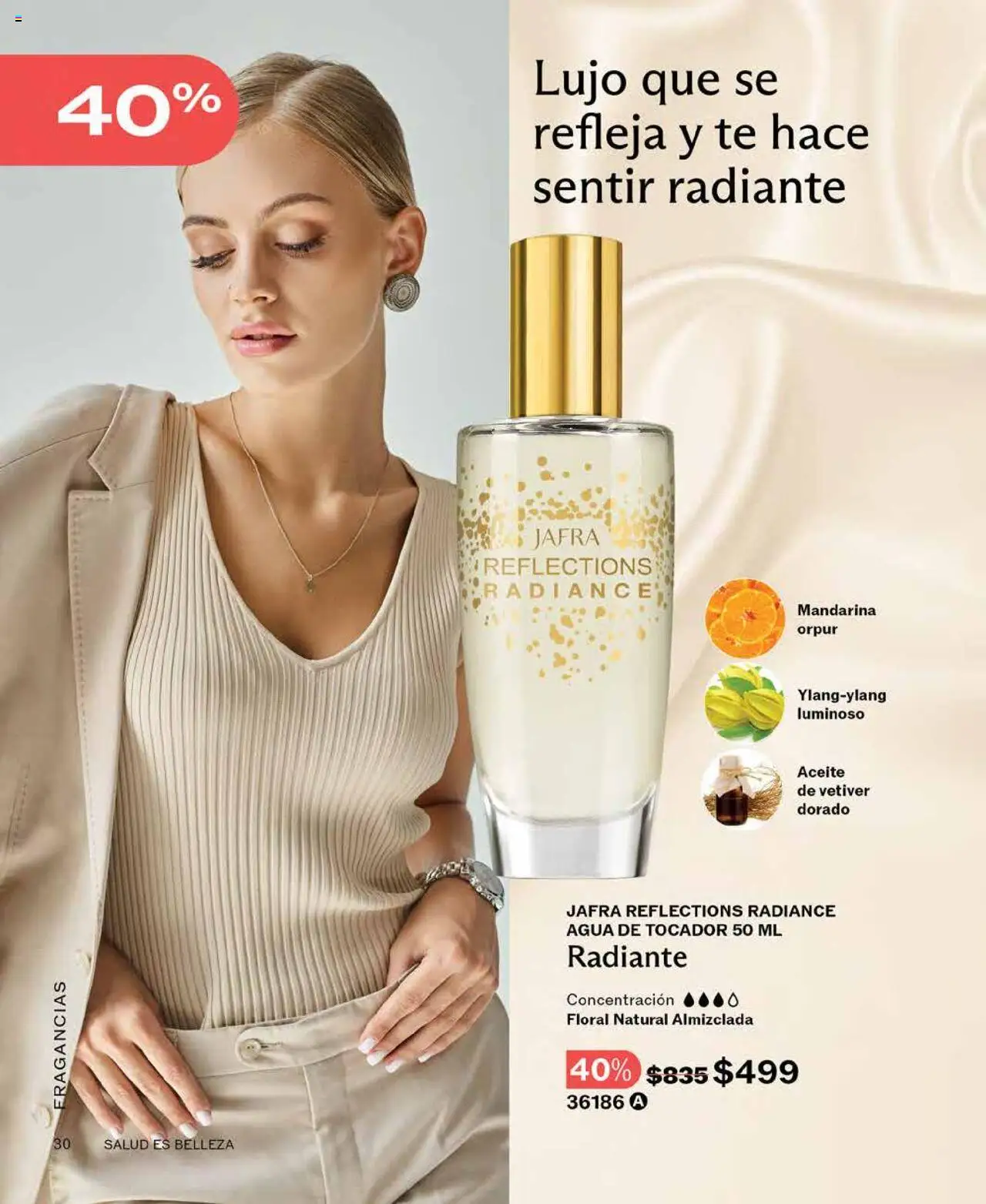 Nuevas ofertas de JAFRA válidas en toda la República Mexicana desde el 01.08.2025. ¡Encuentra las mejores ofertas en JAFRA - Catálogo! | Página: 30 | Productos: Agua, Aceite, Radiante, Té