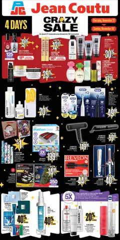 Preview of Jean Coutu Black Friday Flyer from shop Jean Coutu valid from 27.11.2025