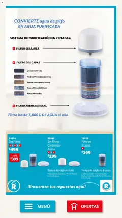 Nuevas ofertas de Betterware válidas en toda la República Mexicana desde el 02.06.2025. ¡Encuentra las mejores ofertas en Betterware campaña 6 2025! | Página: 4 | Productos: Grifo, Agua
