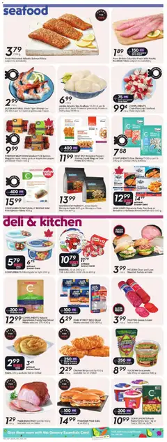 Preview of Safeway weekly flyer / circulaire from shop Safeway valid from 22.01.2026 | Page: 7 | Products: Fish, Turkey, Salami, Chicken