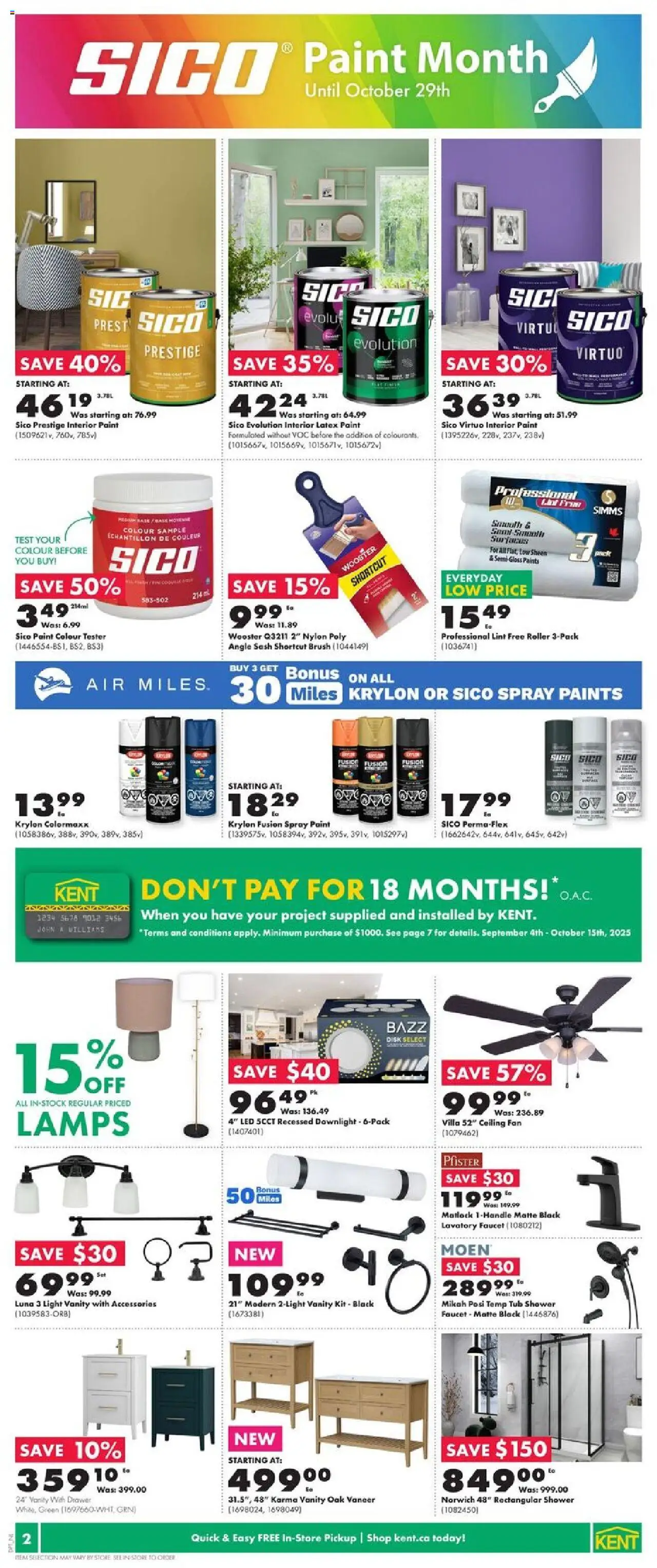 Kent flyer valid from 09.10.2025 | Page: 5 | Products: Disk, Fan, Brush, Shower