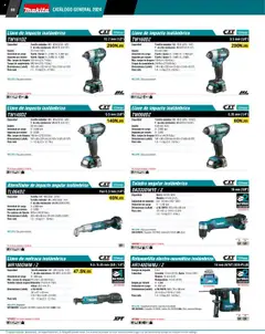 Vista previa de Makita - Catálogo, nuevo folleto de la tienda, válido en México a partir del 04.09.2025 | Página: 66