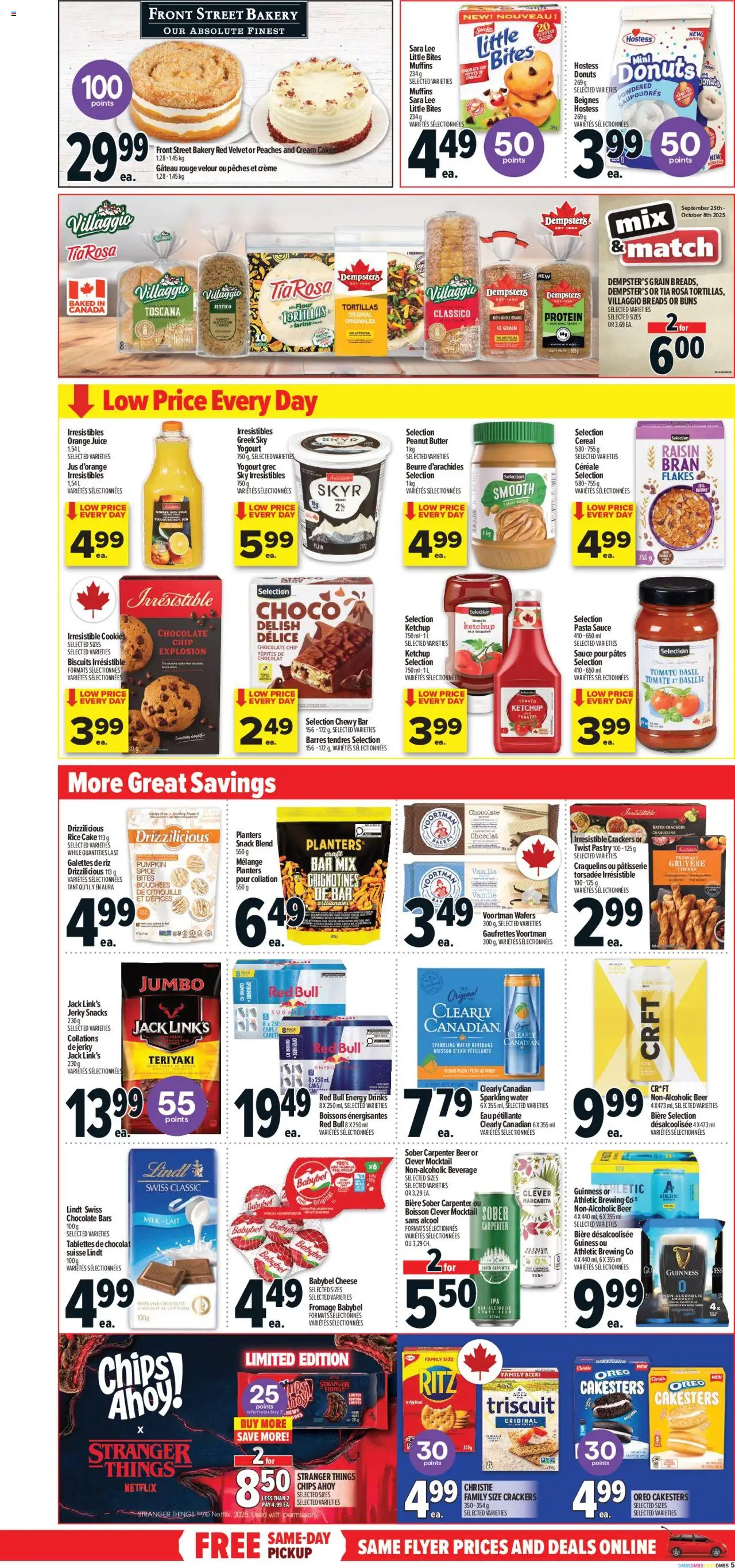 Metro flyer valid from 25.09.2025 | Page: 11 | Products: Pasta, Milk, Butter, Juice