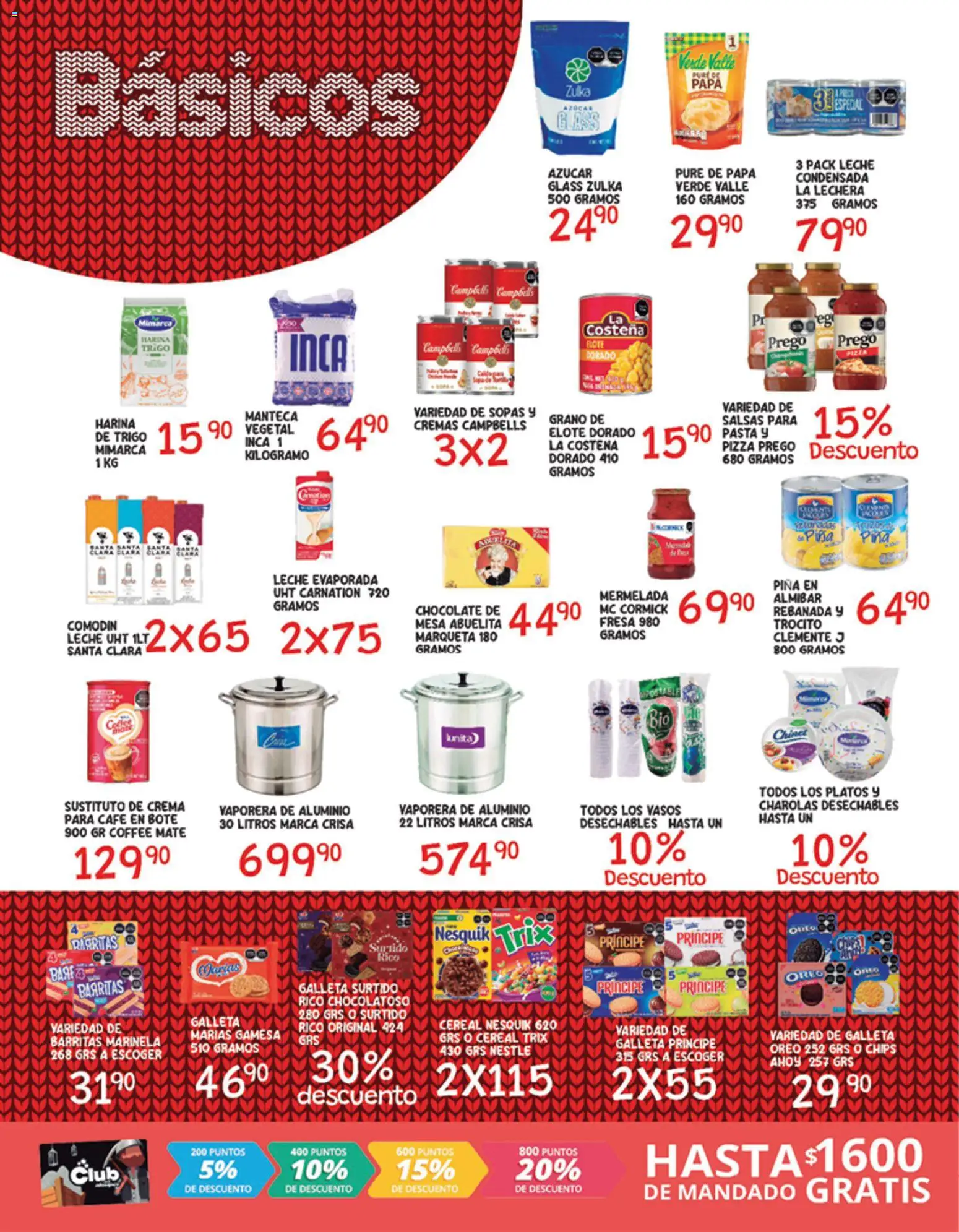 Nuevas ofertas de Alsuper válidas en toda la República Mexicana desde el 26.12.2025. ¡Encuentra las mejores ofertas en Alsuper folleto Zacatecas! | Página: 2 | Productos: Azúcar, Piña, Pasta, Mate