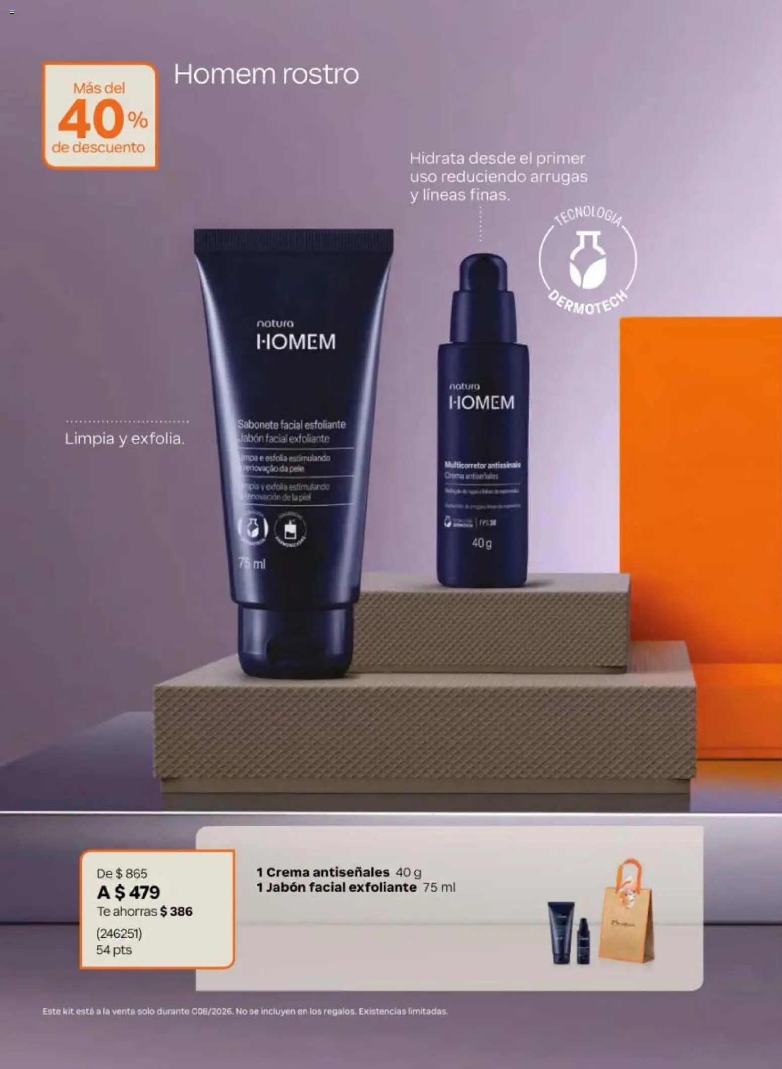 Nuevas ofertas de Natura válidas en toda la República Mexicana desde el 08.05.2026. ¡Encuentra las mejores ofertas en Natura campaña 8 2026! | Página: 8 | Productos: Crema, Té, Jabón