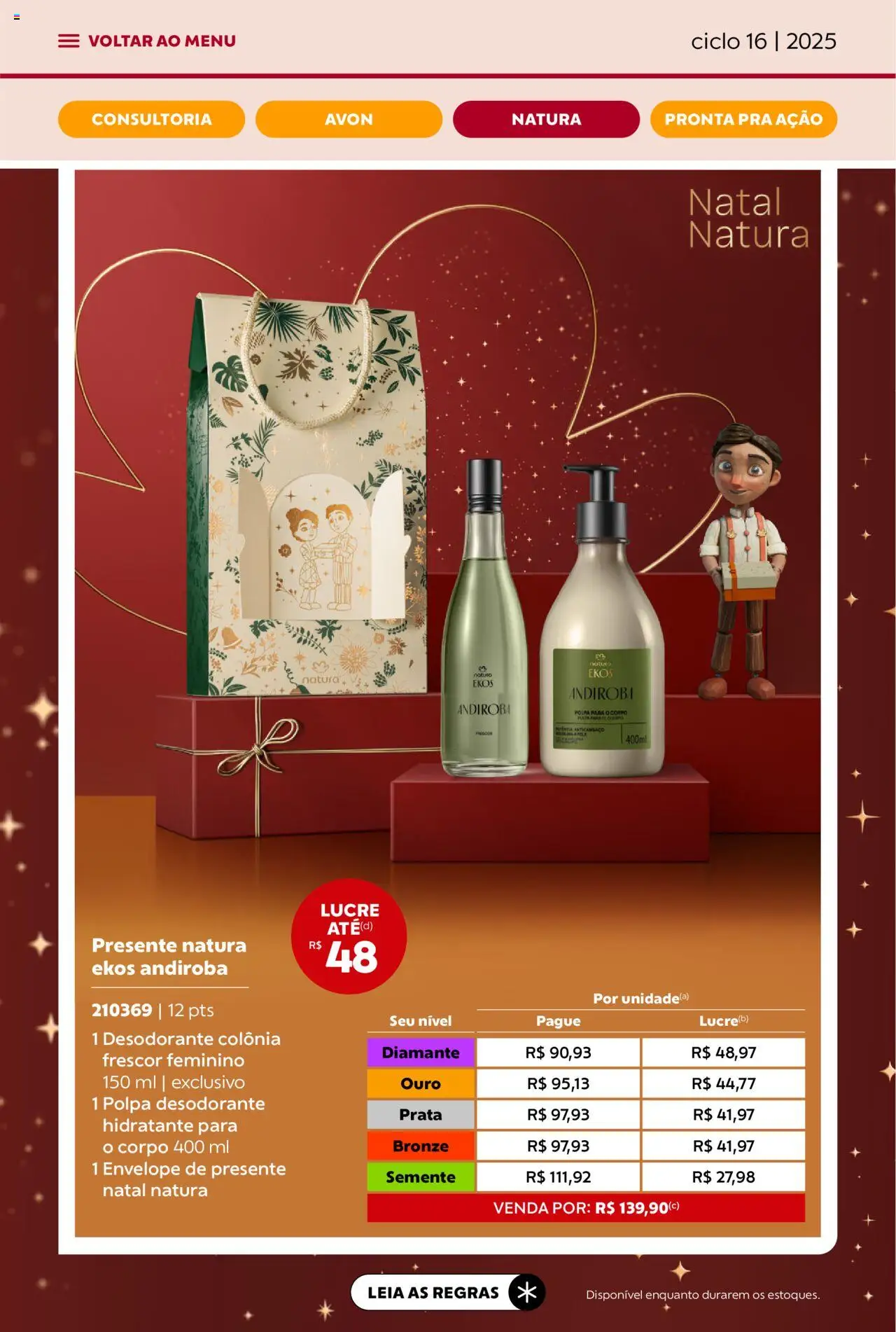 Avon Folheto - válido de 26.09.2025 | Página: 79 | Produtos: Desodorante, Envelope