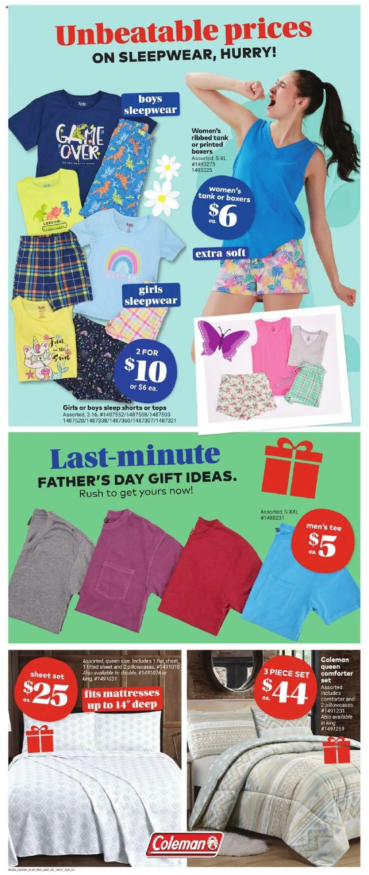 Giant Tiger flyer valid from 11.06.2025 | Page: 4 | Products: Boxers, Game, Shorts