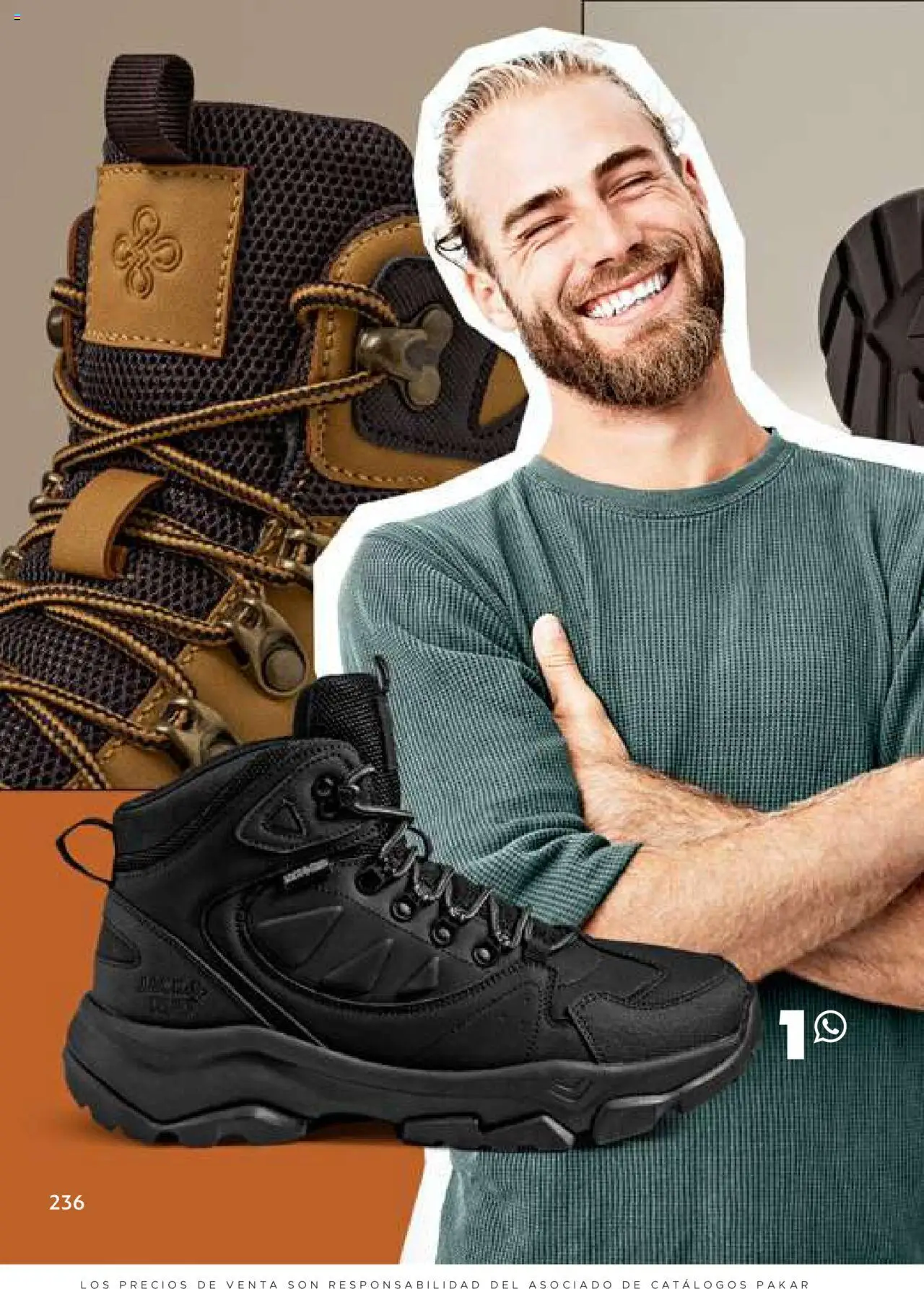 Nuevas ofertas de SC Pakar válidas en toda la República Mexicana desde el 24.07.2025. ¡Encuentra las mejores ofertas en SC Pakar - Catálogo Hombre otoño / invierno! | Página: 236