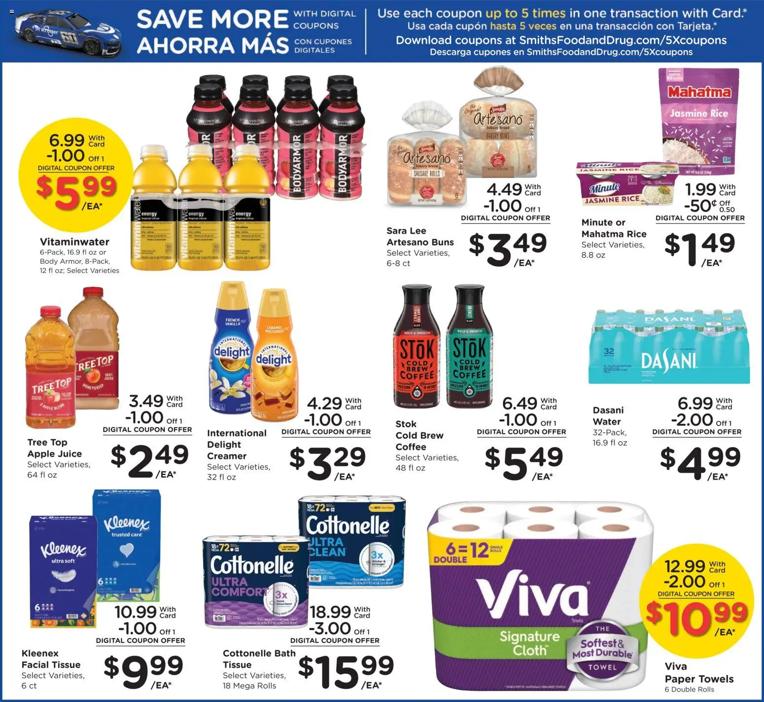 Smith's Weekly Ad - WY - valid from 04.03.2026 | Page: 11 | Products: Bakery, Bath, Juice, Water