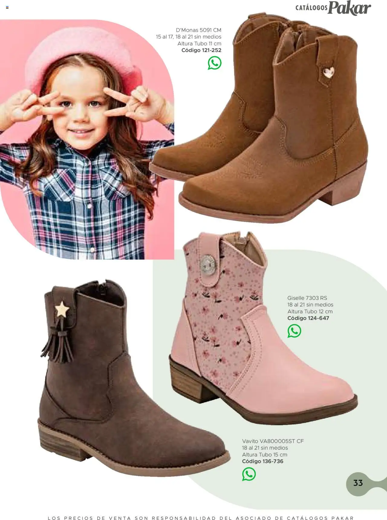 Nuevas ofertas de SC Pakar válidas en toda la República Mexicana desde el 24.07.2025. ¡Encuentra las mejores ofertas en SC Pakar - Catálogo Nina otoño / invierno! | Página: 33
