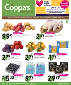 Preview of Coppas Fresh Market weekly flyer / circulaire from shop Coppas Fresh Market valid from 29.01.2026
