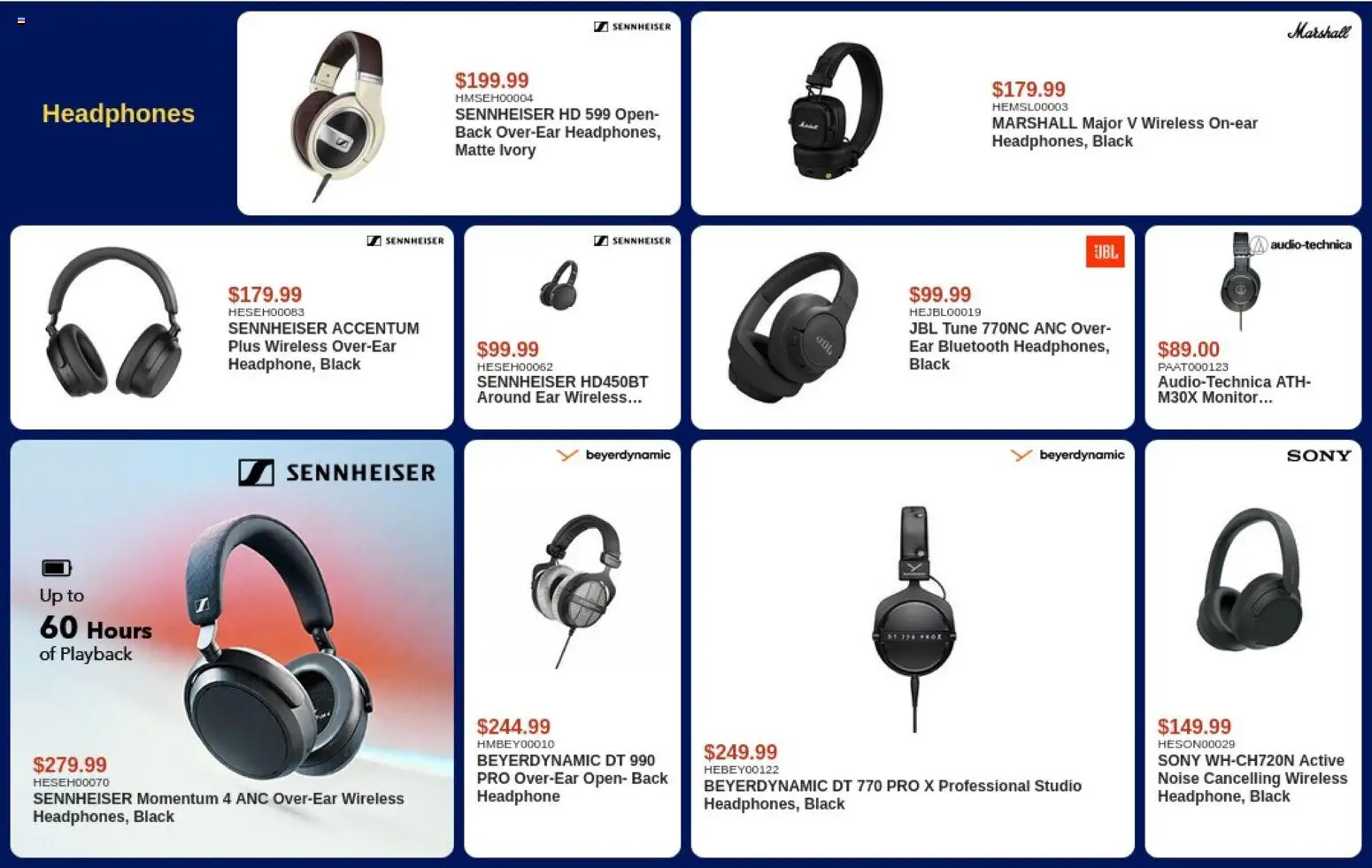 Canada Computers flyer valid from 24.04.2026 | Page: 11 | Products: Monitor, Headphones