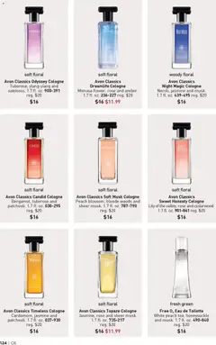 Preview of Avon weekly ads valid from 11.03.2026 | Page: 124 | Products: Eau de toilette, Peach