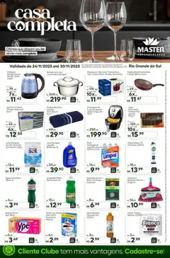 Master - Ofertas Casa Completa - RS - Pré-Visualização do folheto da loja Master, válido de 24.11.2025