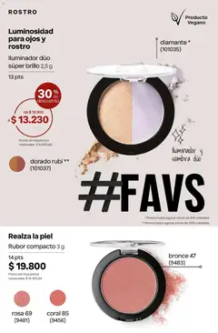 Vista previa Natura Catálogo Ciclo 4/2026 válido desde el 01.04.2026 | Página: 153 | Productos: Iluminador, Rubor, Sombra, Brillo