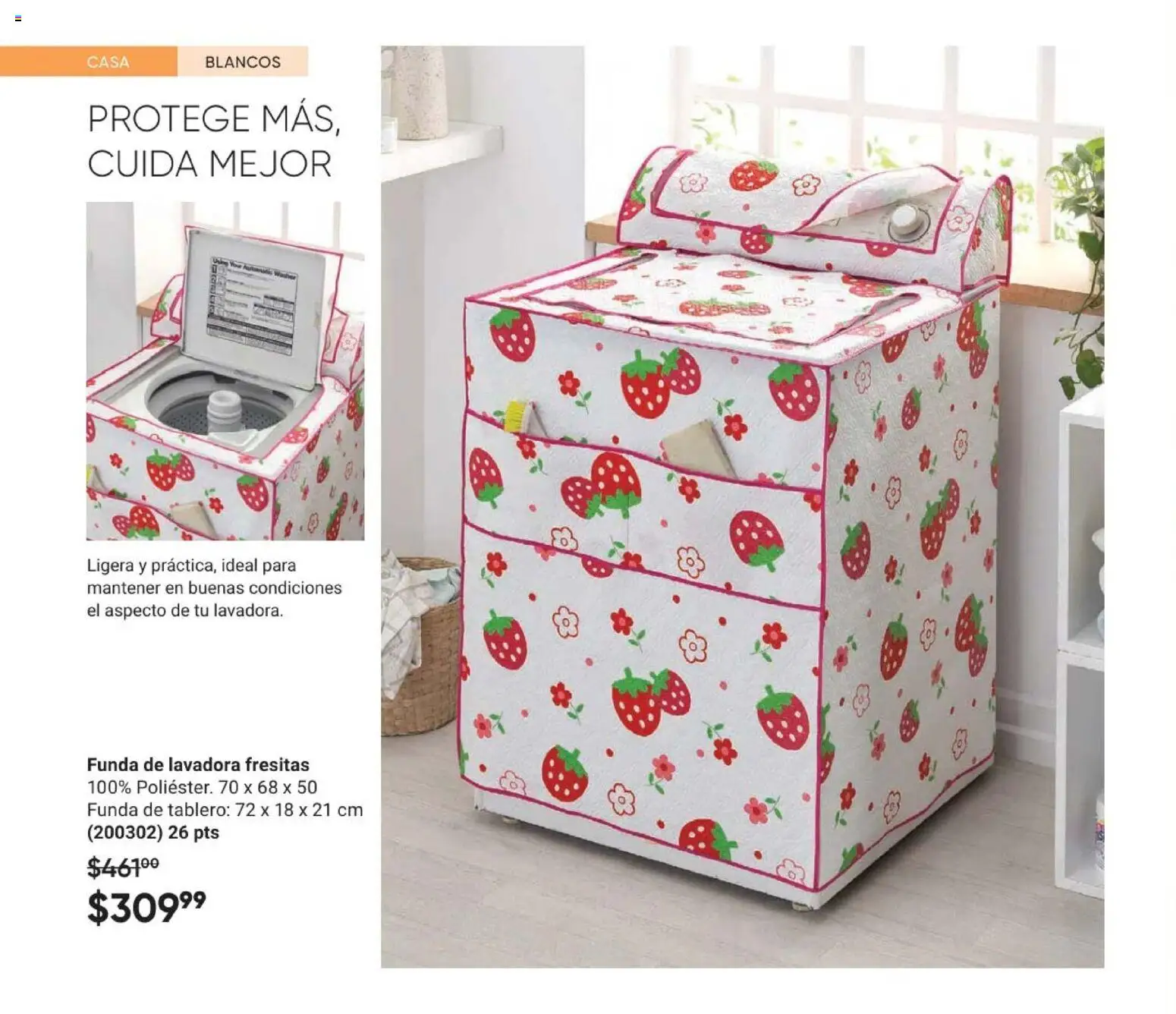 Nuevas ofertas de AVON válidas en toda la República Mexicana desde el 02.04.2026. ¡Encuentra las mejores ofertas en AVON Casa & Estilo 6 2026! | Página: 96 | Productos: Funda, Lavadora