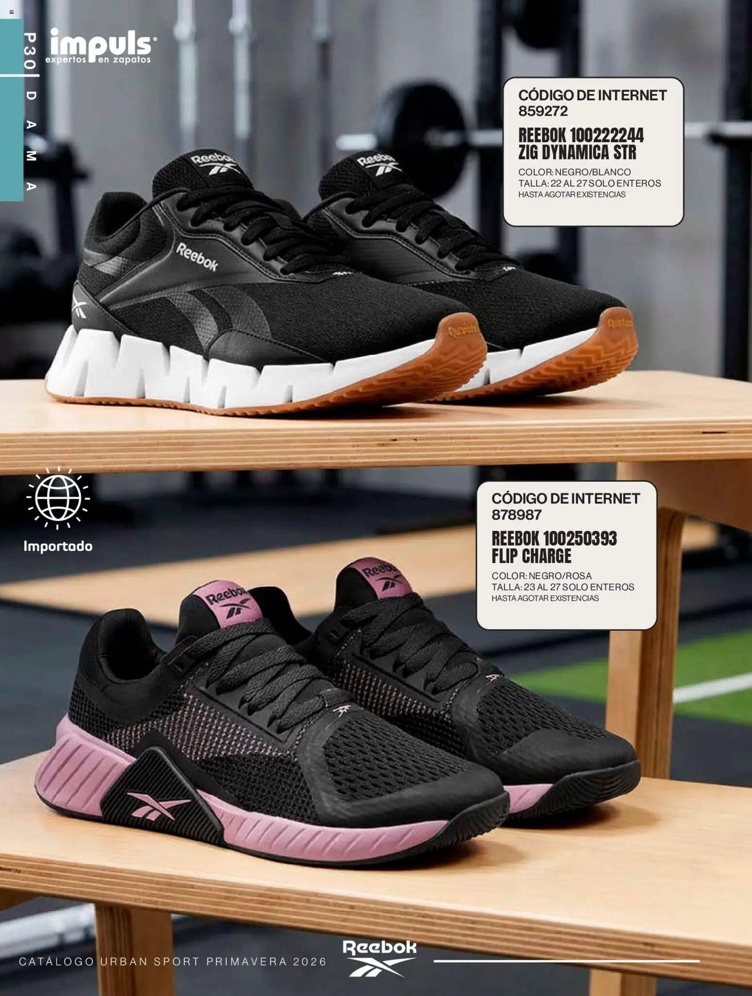 Nuevas ofertas de Impuls válidas en toda la República Mexicana desde el 01.03.2026. ¡Encuentra las mejores ofertas en Impuls catálogo Urban Sport! | Página: 32 | Productos: Zapatos