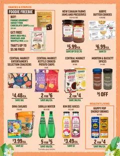 Preview of Central Market weekly ads valid from 01.04.2026 | Page: 4 | Products: Bed, Plum, Lemon, Chocolate Chip