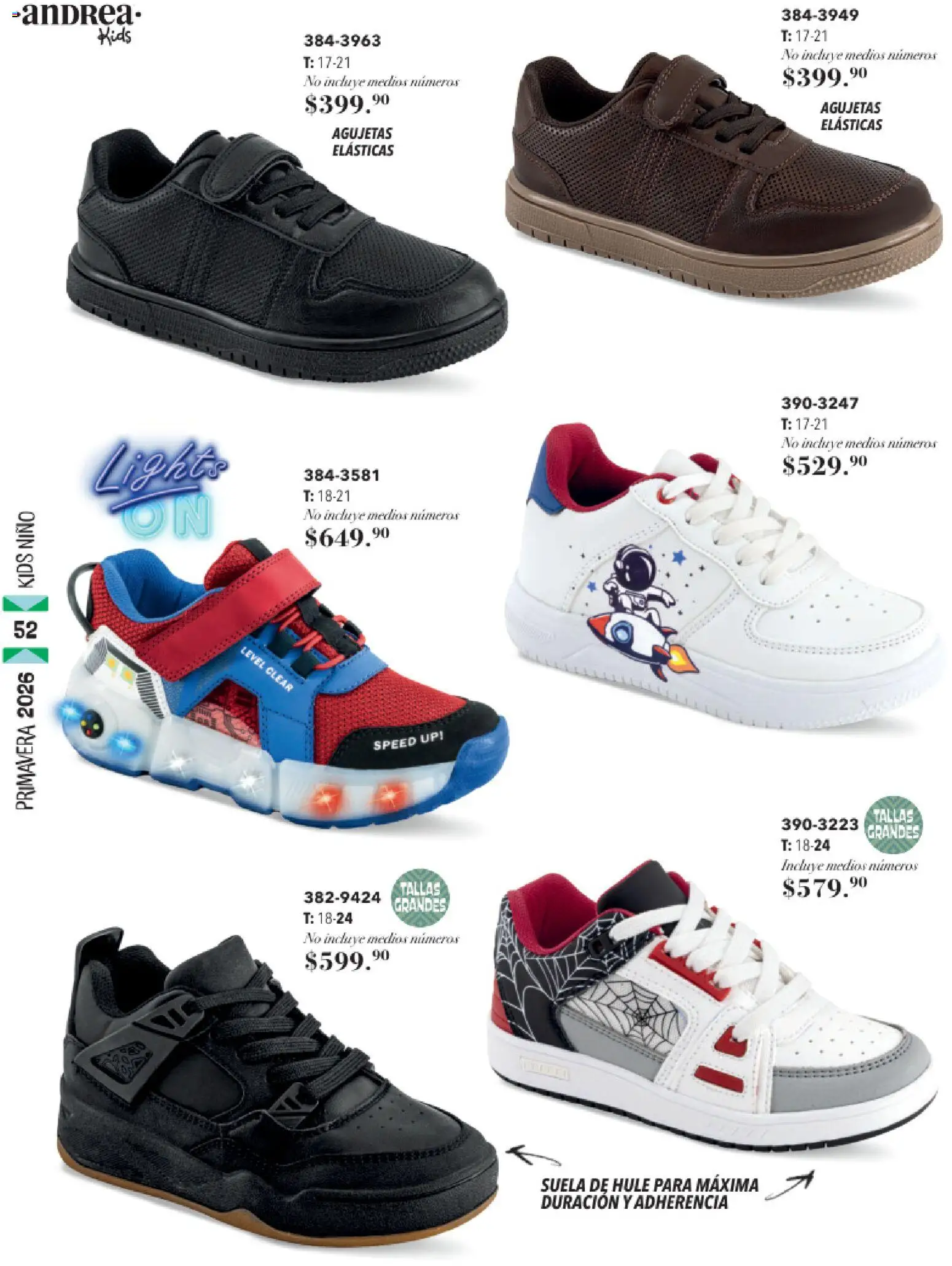 Nuevas ofertas de Andrea válidas en toda la República Mexicana desde el 25.01.2026. ¡Encuentra las mejores ofertas en Andrea catálogo Infantil! | Página: 52
