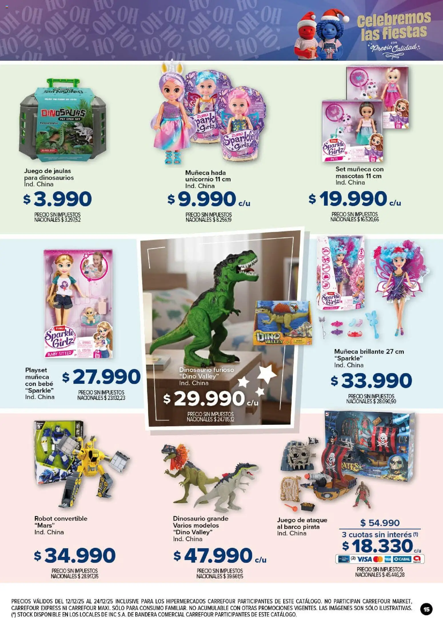 Carrefour ofertas │ válido desde el 12.12.2025 | Página: 15 | Productos: Robot