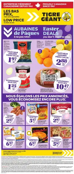 Preview of Giant Tiger weekly flyer / circulaire from shop Giant Tiger valid from 01.04.2026