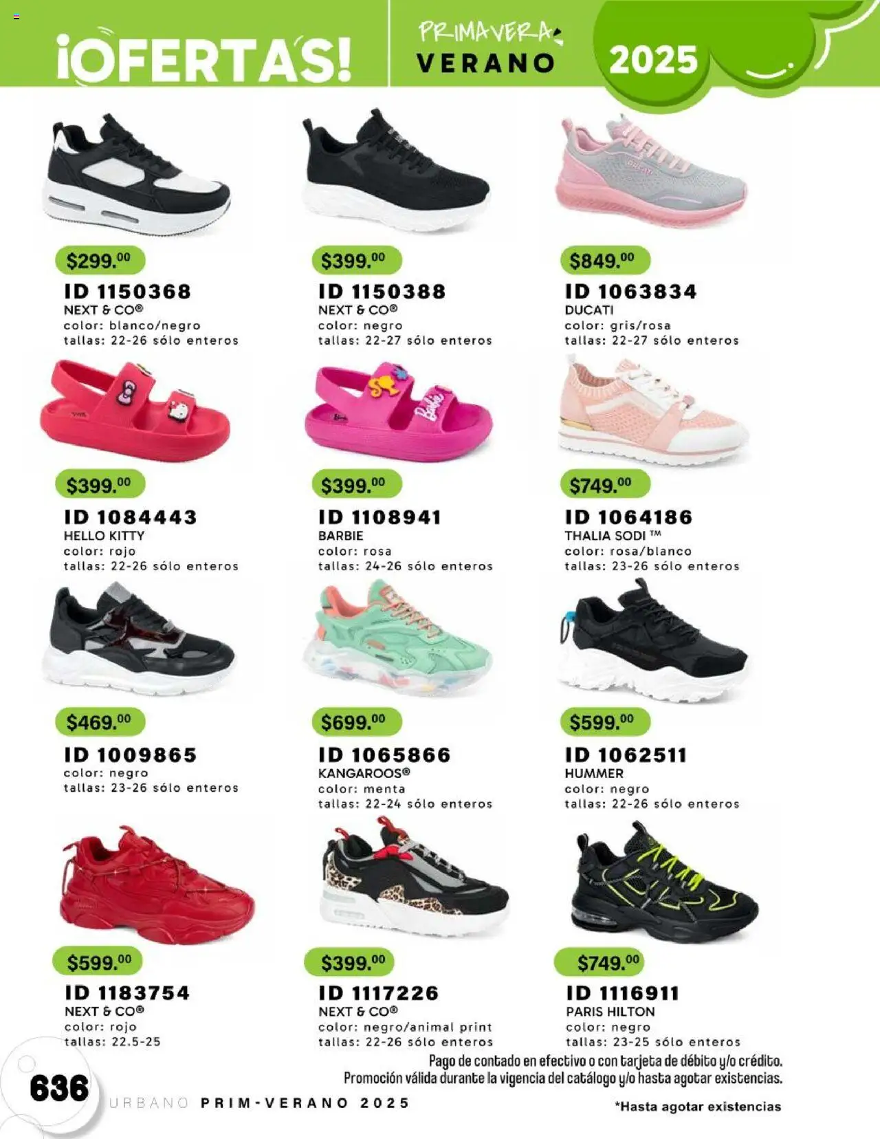 Nuevas ofertas de Price Shoes válidas en toda la República Mexicana desde el 24.01.2025. ¡Encuentra las mejores ofertas en Price Shoes catálogo Urbano! | Página: 636