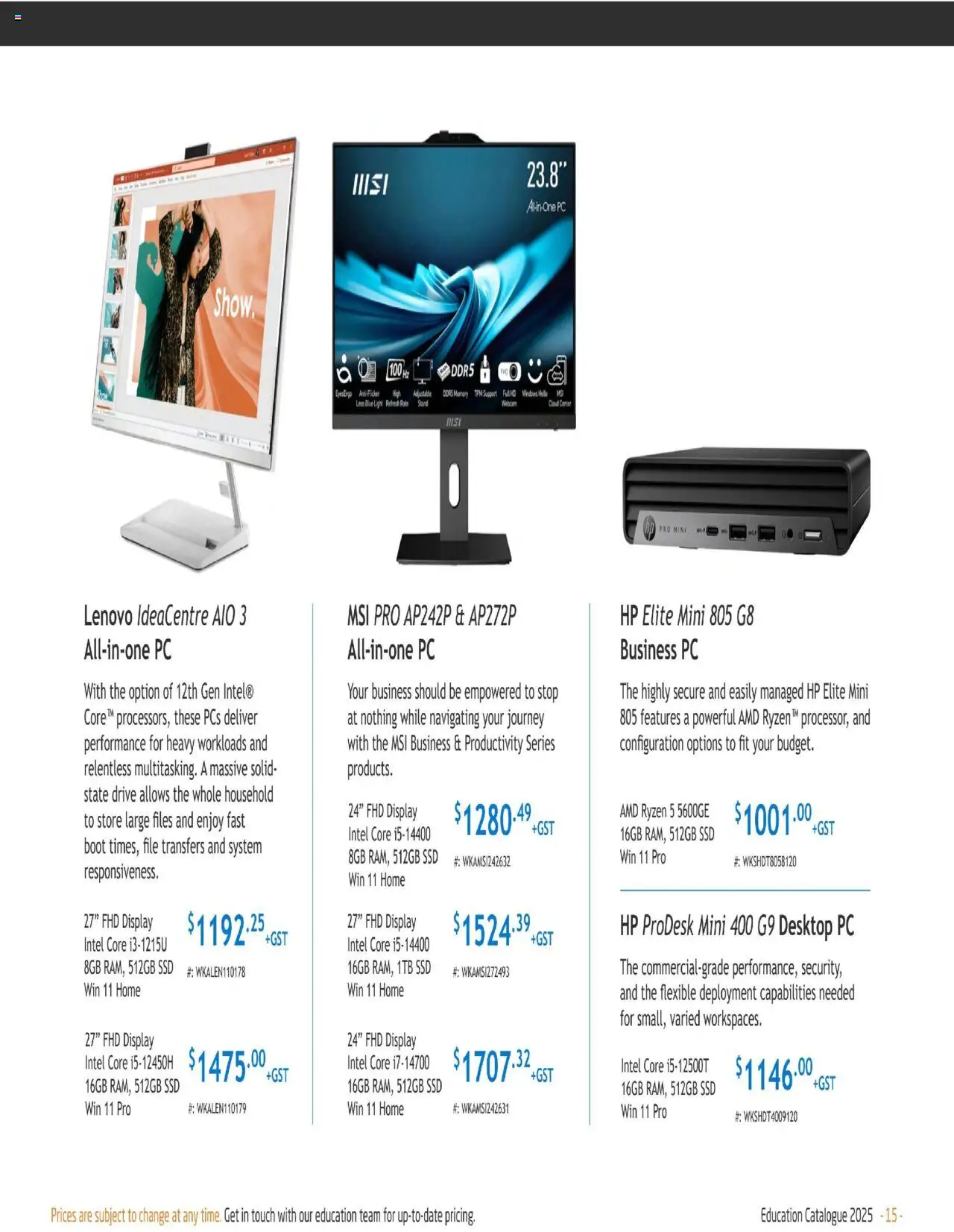 PB Tech catalogue from 01.01.2025 | Page: 15