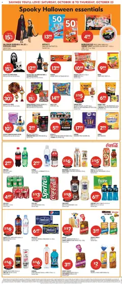Preview of Shoppers weekly flyer / circulaire from shop Shoppers valid from 18.10.2025 | Page: 7 | Products: Bag, Bath, Milk, Bread
