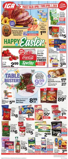 Preview of IGA weekly ads valid from 01.04.2026