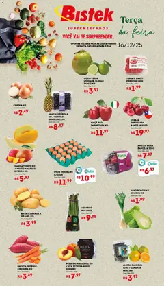 Bistek Supermercados - Ofertas Hortifruti - Pré-Visualização do folheto da loja Bistek Supermercados, válido de 16.12.2025