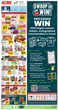 Preview of Acme weekly ads valid from 05.09.2025