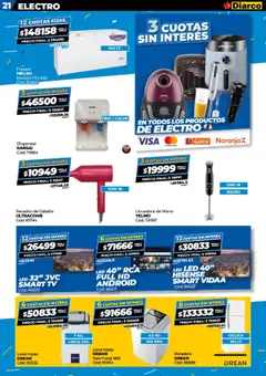 Diarco ofertas │ válido desde el 15.09.2025 | Página: 21 | Productos: Lavarropas, Heladera, Freezer, Licuadora