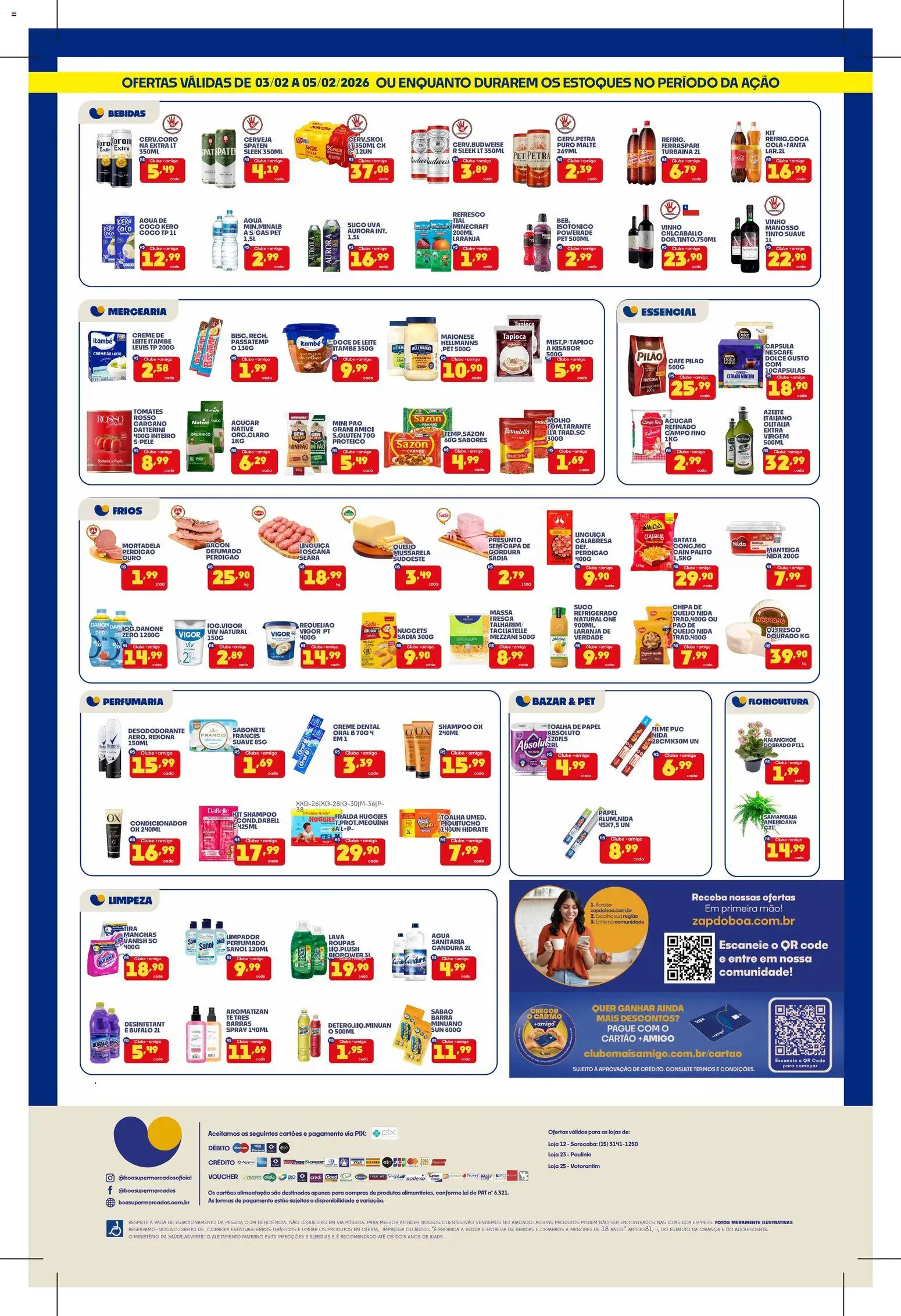 Boa Supermercados Folheto - válido de 03.02.2026 | Página: 2 | Produtos: Coco, Sabão, Leite, Suco