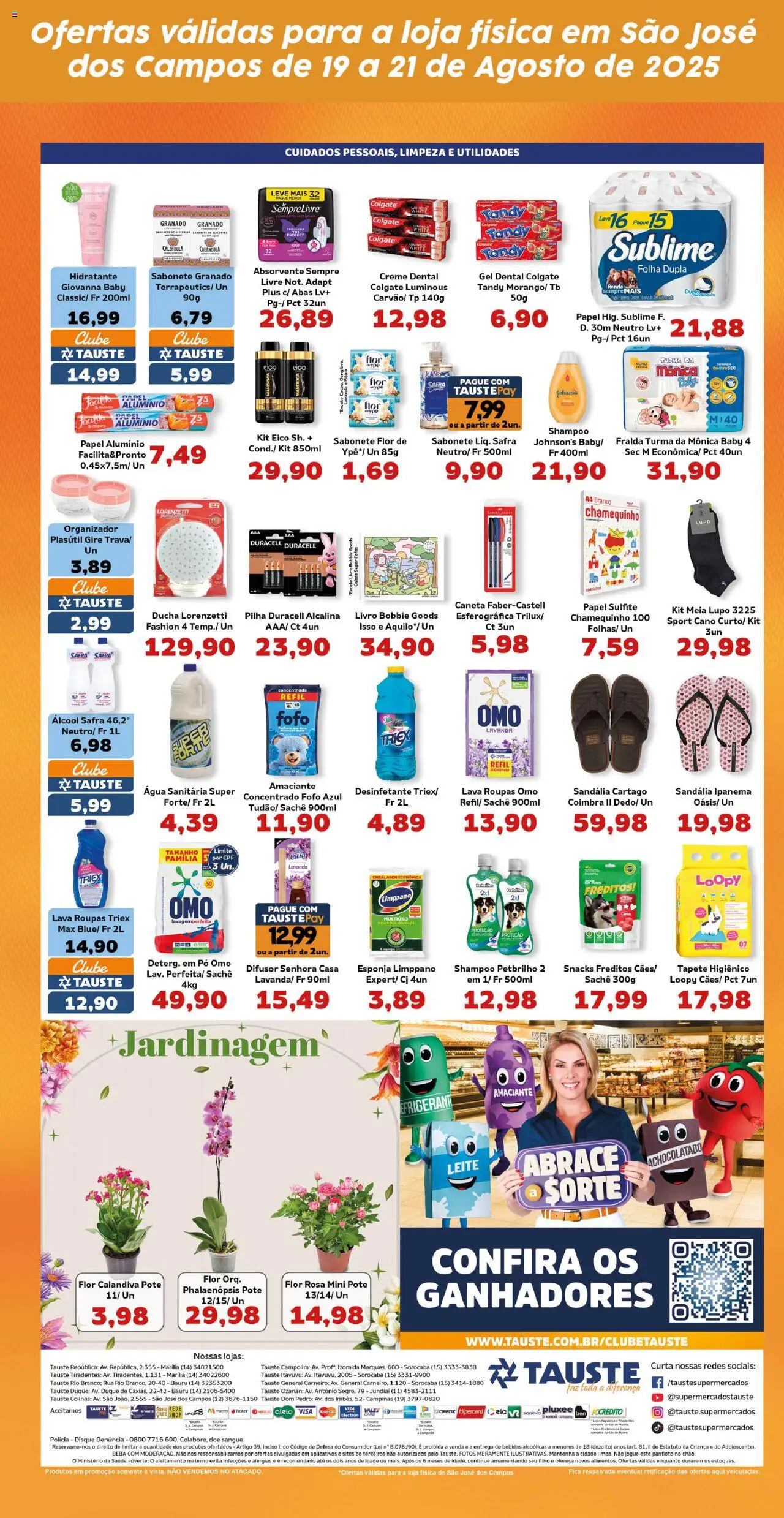 Tauste Folheto - válido de 19.08.2025 | Página: 5 | Produtos: Difusor, Shampoo, Tapete higiênico, Amaciante