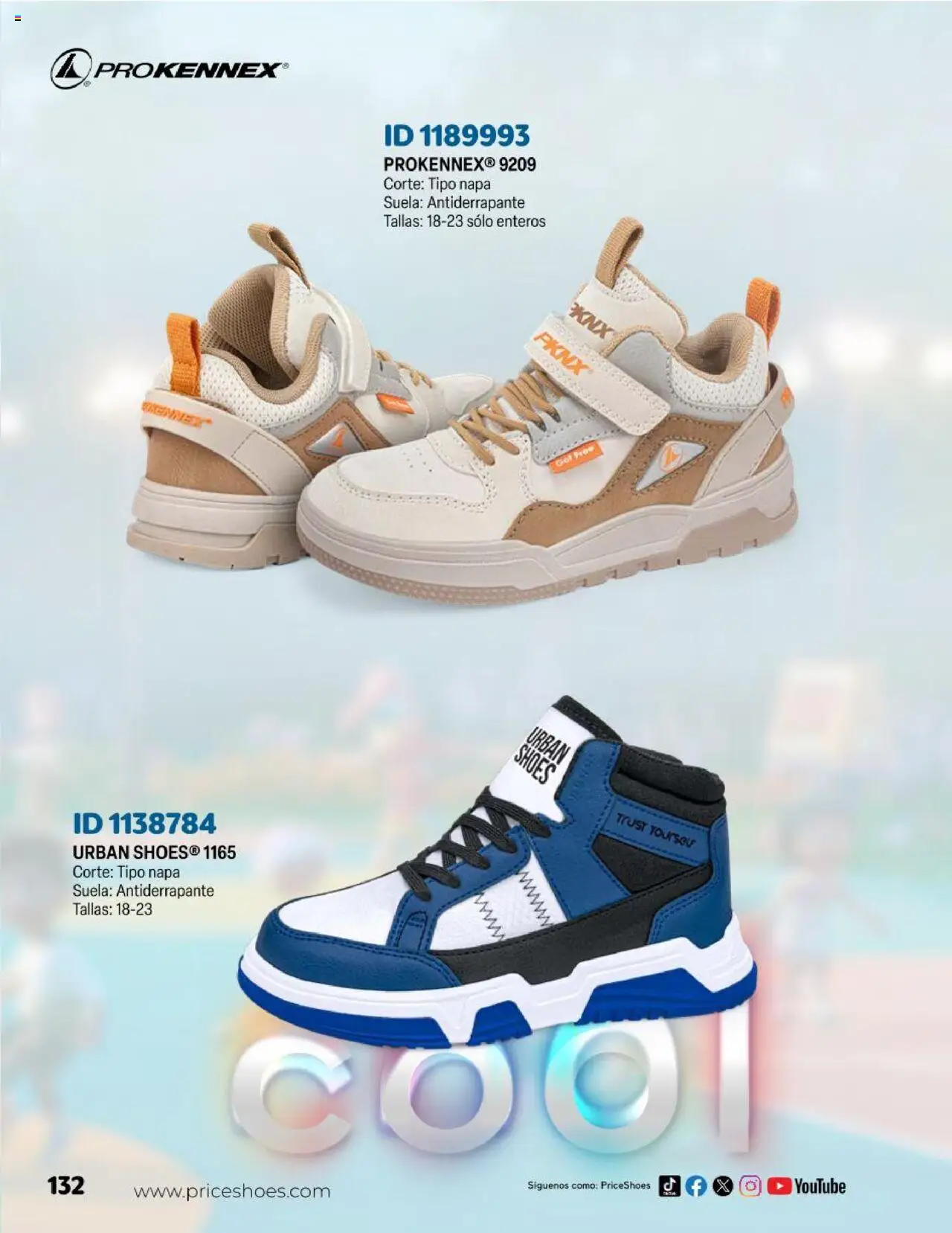 Nuevas ofertas de Price Shoes válidas en toda la República Mexicana desde el 23.04.2025. ¡Encuentra las mejores ofertas en Price Shoes catálogo Kids! | Página: 132