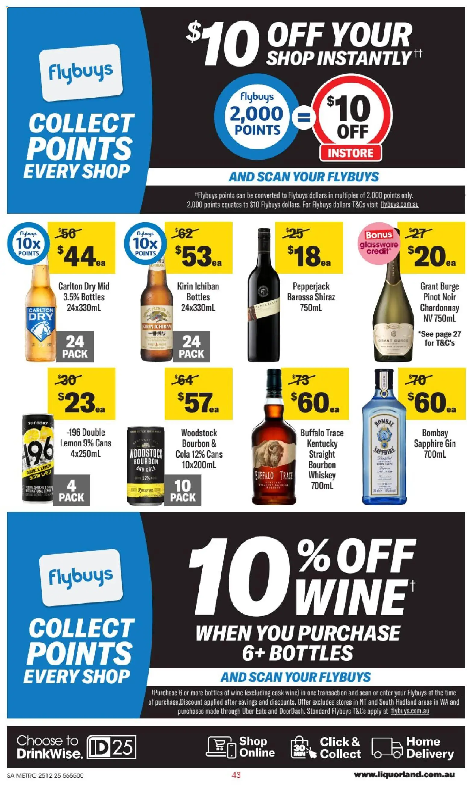 Liquorland catalogue - valid from 25.12.2025 | Page: 2 | Products: Wine, Bourbon, Whiskey, Lemon