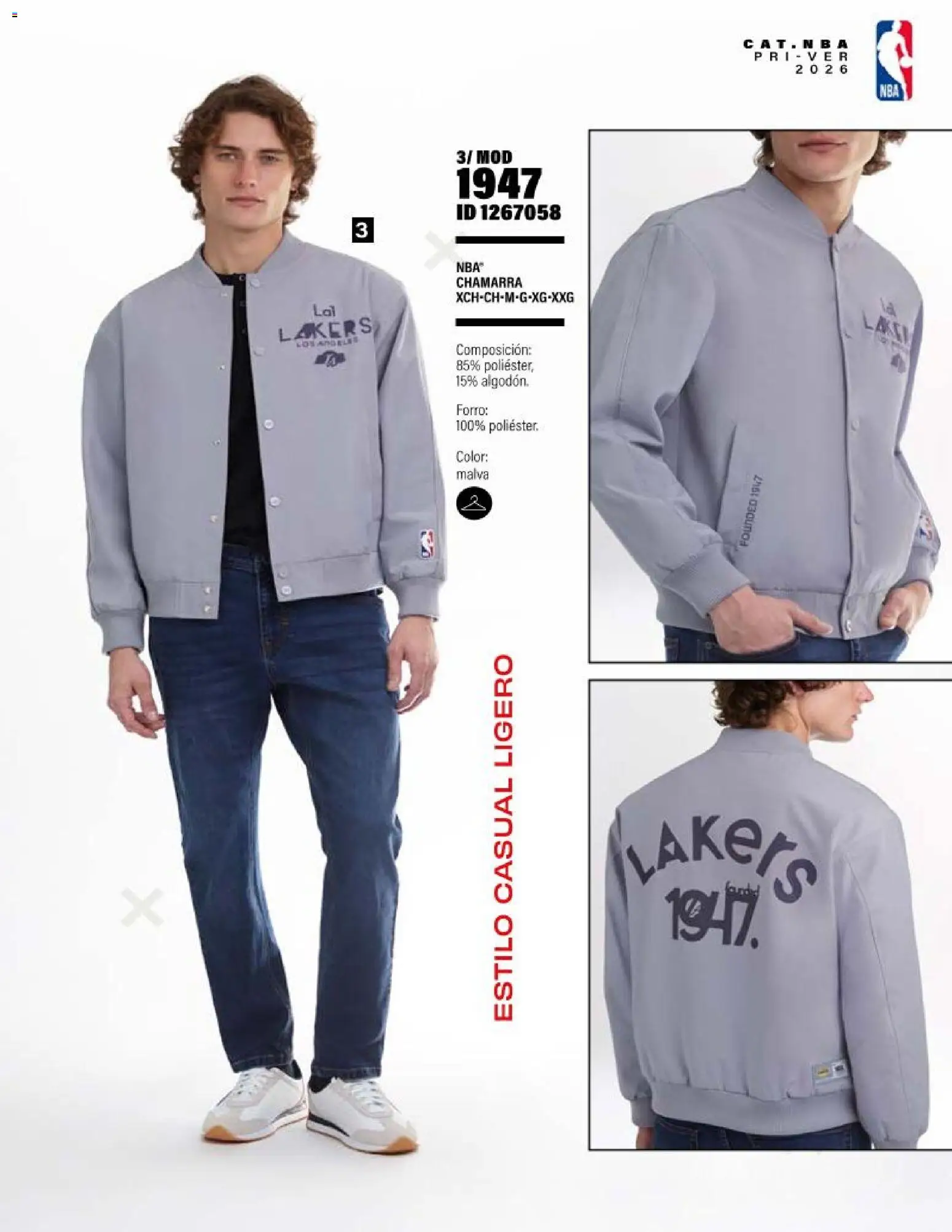 Nuevas ofertas de Price Shoes válidas en toda la República Mexicana desde el 20.03.2026. ¡Encuentra las mejores ofertas en Price Shoes catálogo NBA ! | Página: 9 | Productos: Chamarra