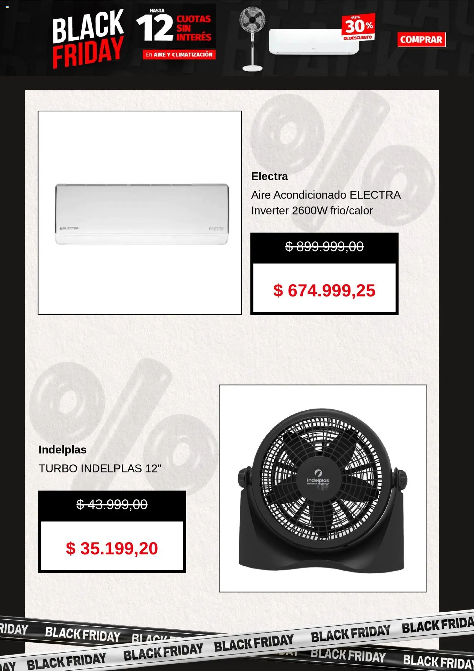 Hipermercado Libertad Black Friday │ válido desde el 27.11.2025 | Página: 3 | Productos: Aire acondicionado