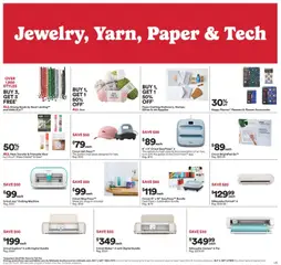Preview of Michaels weekly ads valid from 01.12.2025 | Page: 7 | Products: Press, Yarn, Ink, Hat