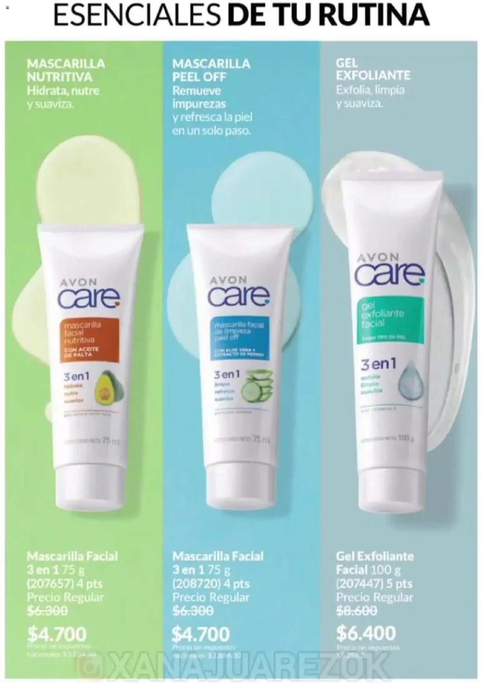 Catálogo AVON Campaña 1/2026 │ válido desde el 01.01.2026 | Página: 115 | Productos: Mascarilla, Aceite, Palta