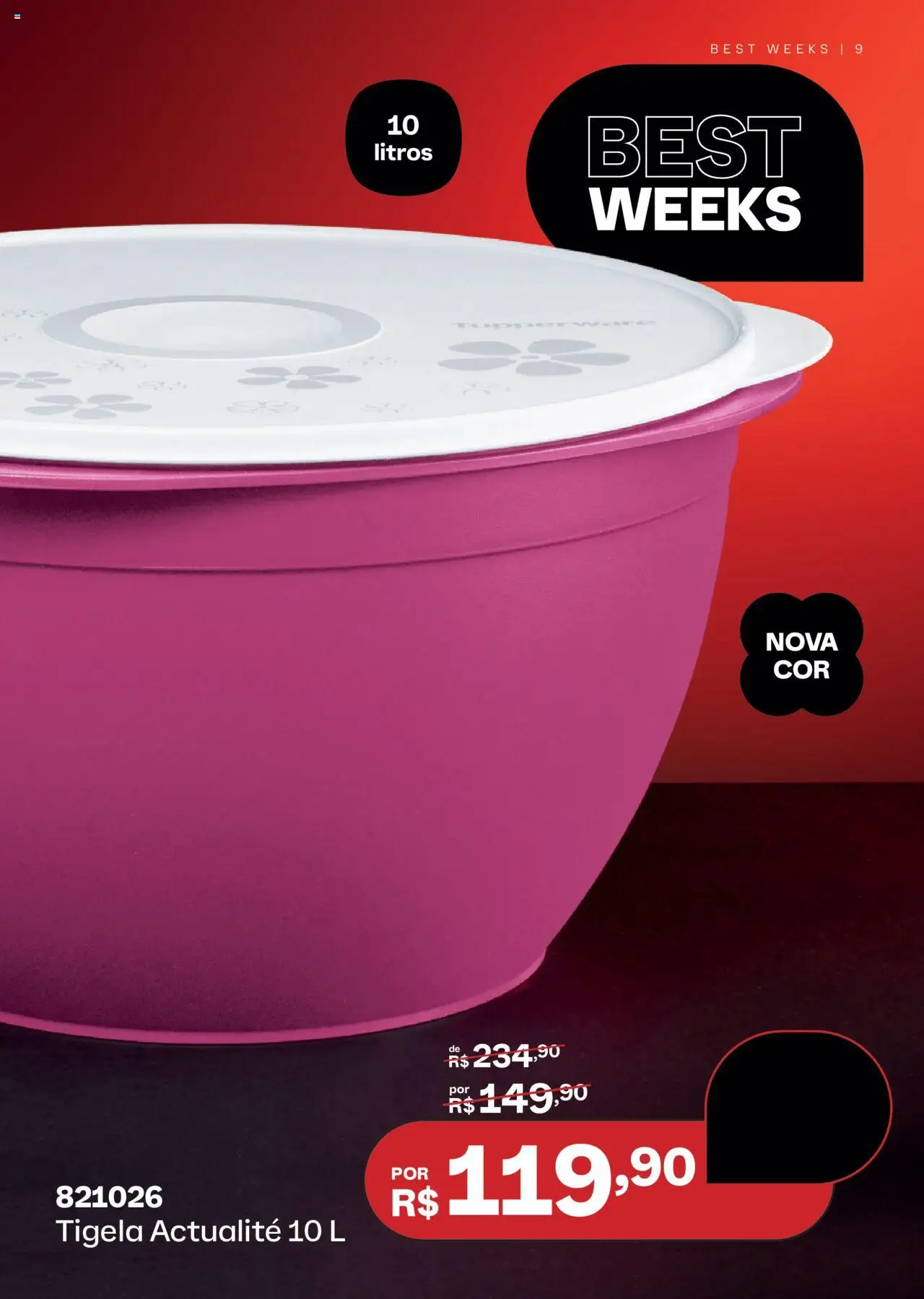 Tupperware Folheto - válido de 01.11.2025 | Página: 9 | Produtos: Tigela