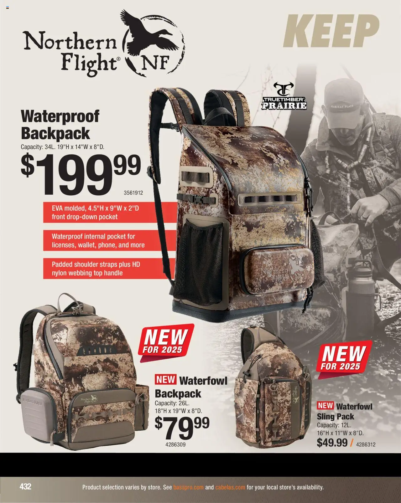 Cabela's Hunting Master 25 - valid from 11.08.2025 | Page: 432 | Products: Backpack, Waterfowl