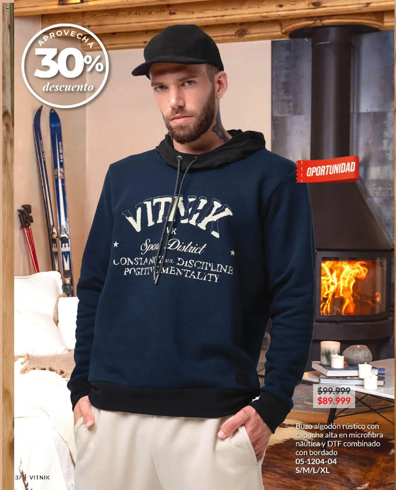 Vitnik catálogo Hombre │ válido desde el 08.08.2025 | Página: 37 | Productos: Buzo, Algodón