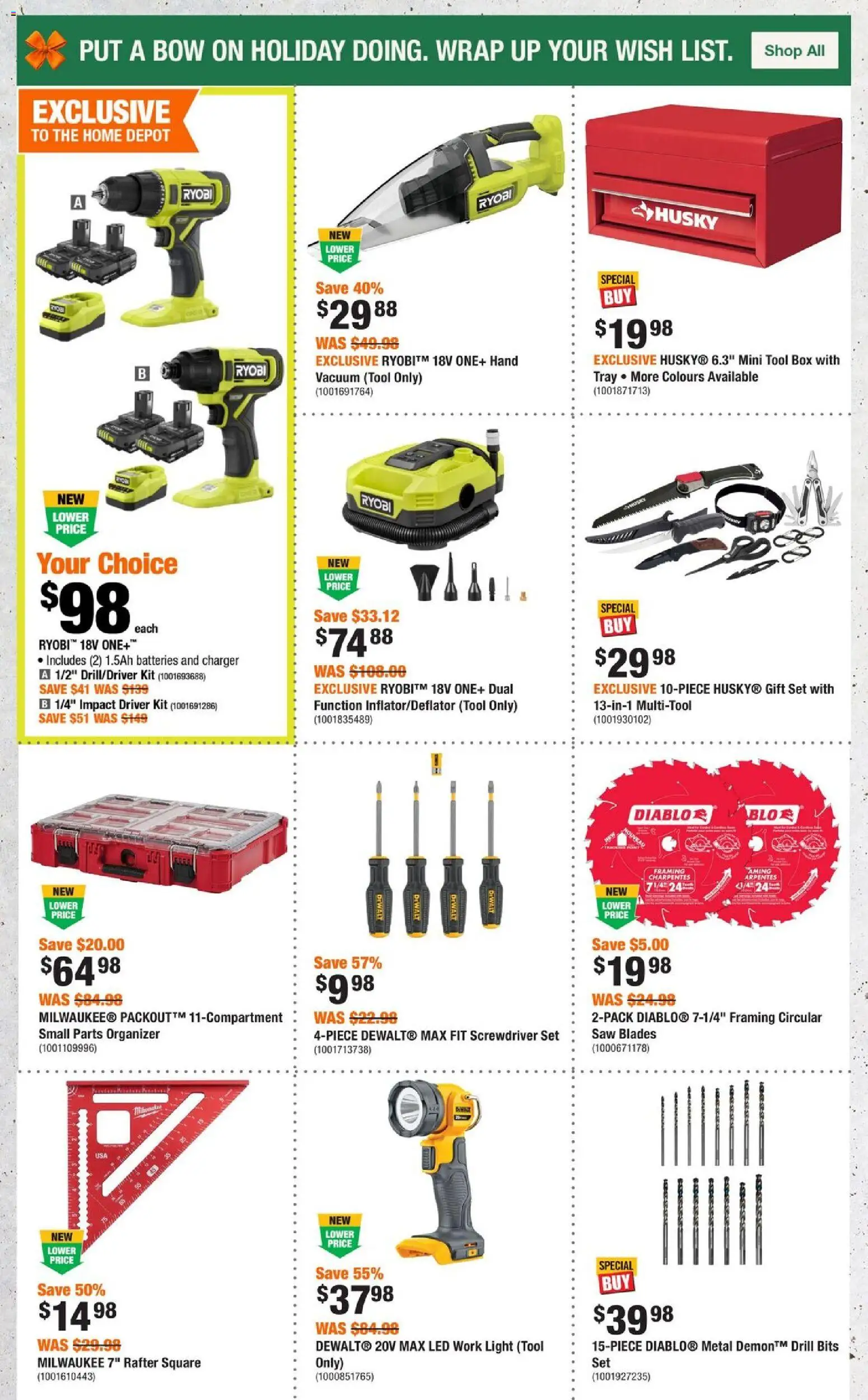 Home Depot flyer valid from 06.11.2025 | Page: 5 | Products: Box