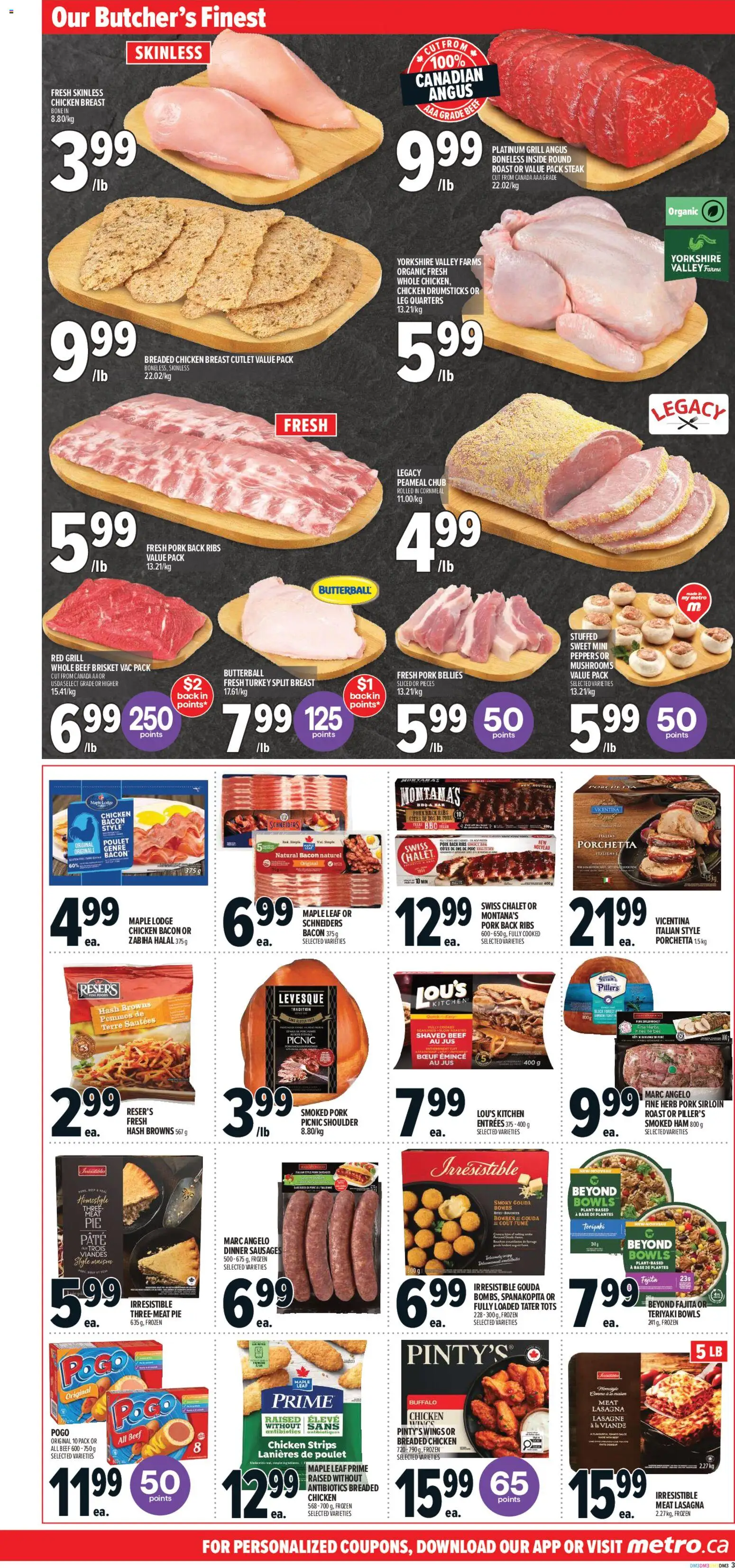 Metro flyer valid from 11.12.2025 | Page: 8 | Products: Beef, Grill, Chicken, Pork