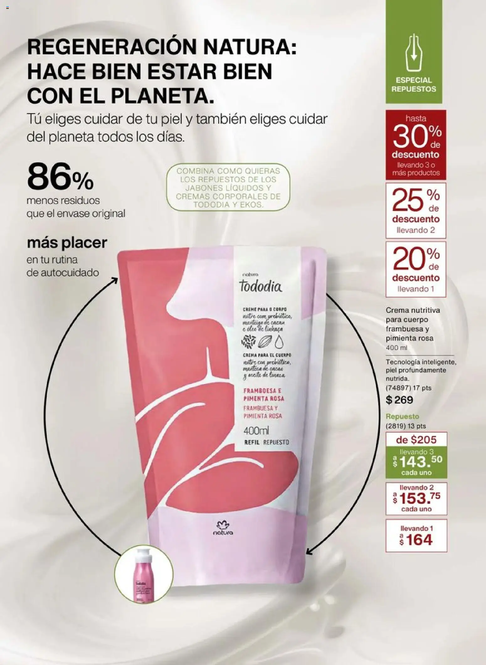 Nuevas ofertas de Natura válidas en toda la República Mexicana desde el 20.12.2025. ¡Encuentra las mejores ofertas en Natura campaña 1 2026! | Página: 97 | Productos: Crema, Pimienta