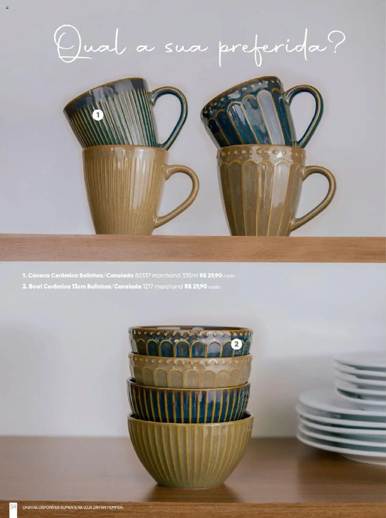 Zaffari Folheto - válido de 09.06.2025 | Página: 54 | Produtos: Caneca