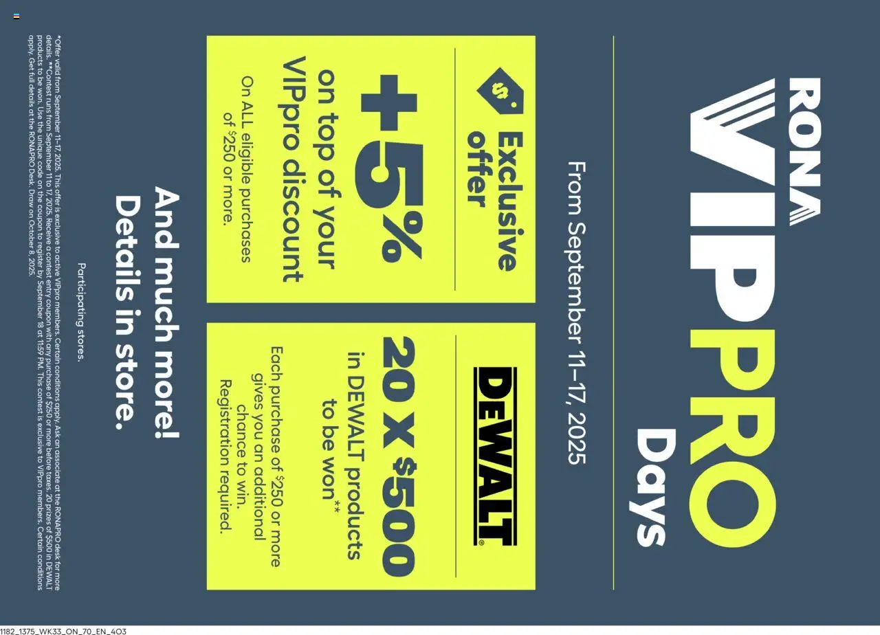 Rona flyer valid from 11.09.2025 | Page: 13